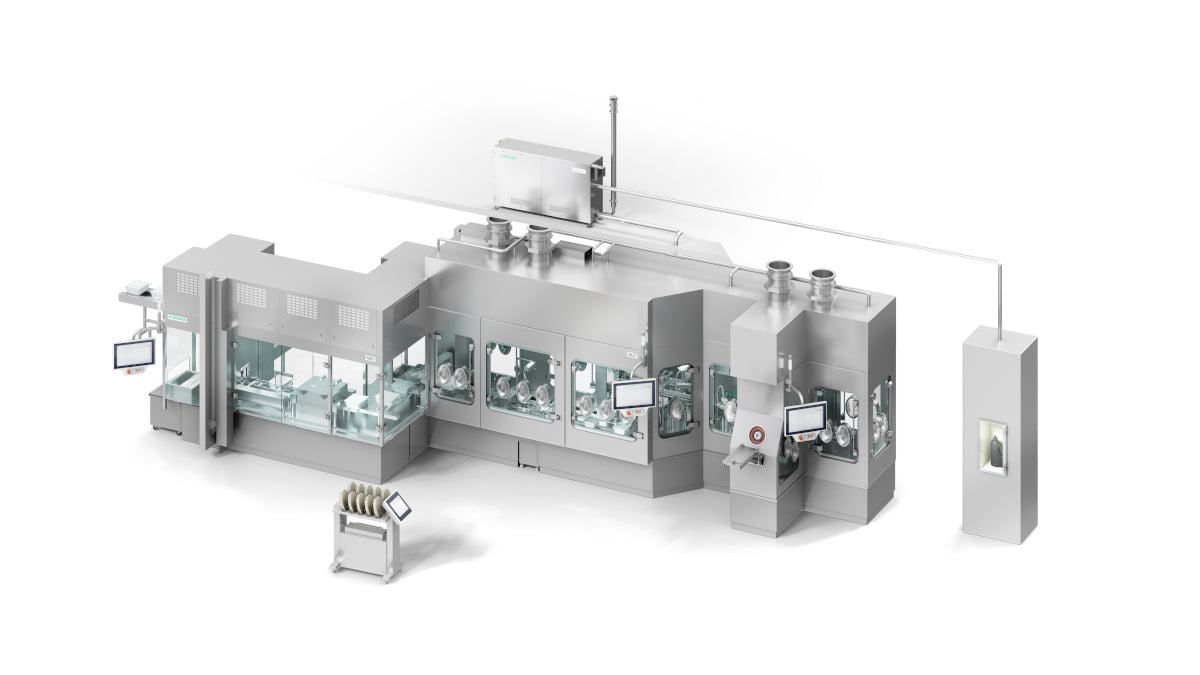 the MLD Advanced solution for ready-to-use (RTU) nested syringes from Syntegon