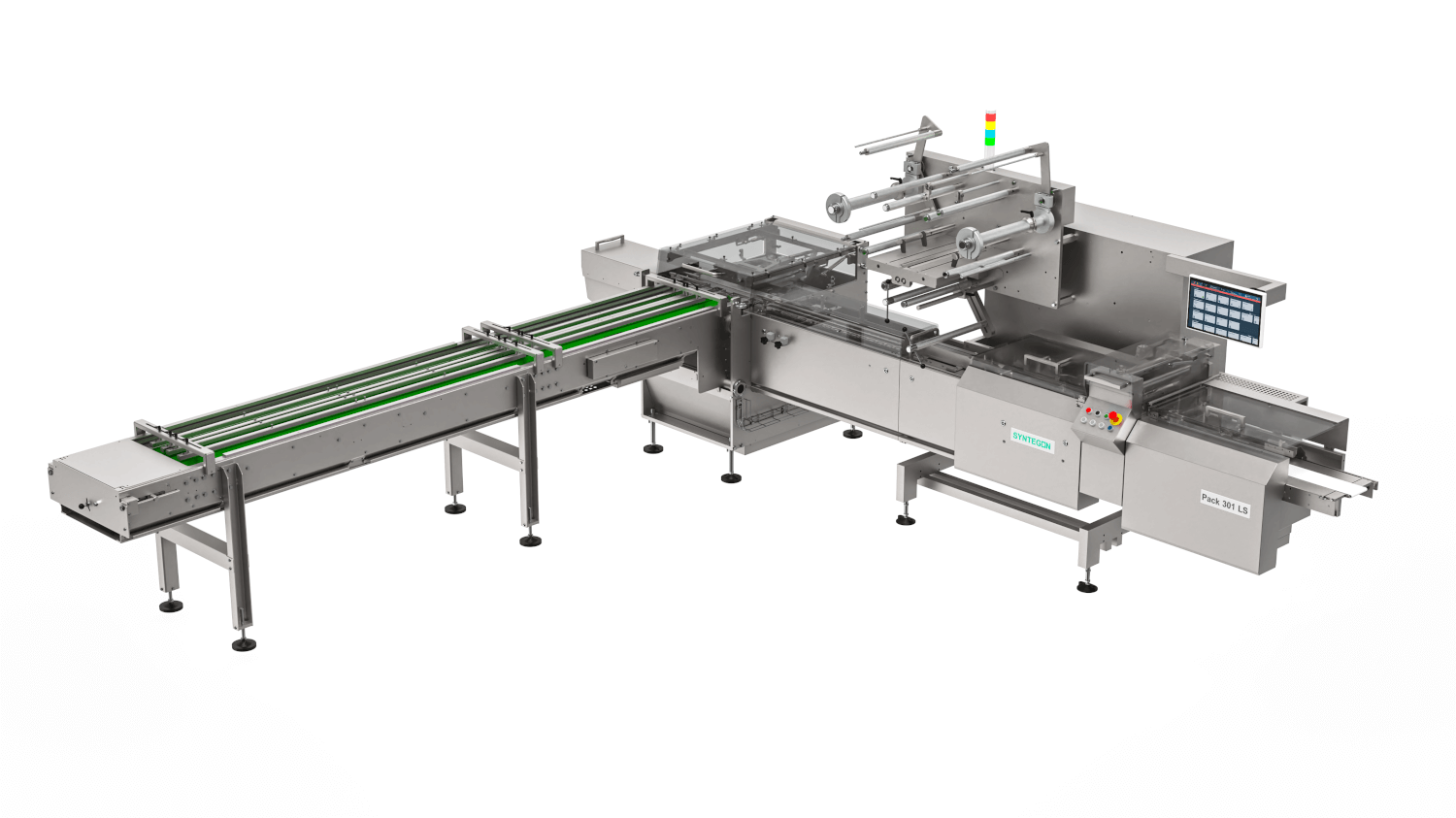 Syntegon’s horizontal flow wrapper Pack 301 LS 