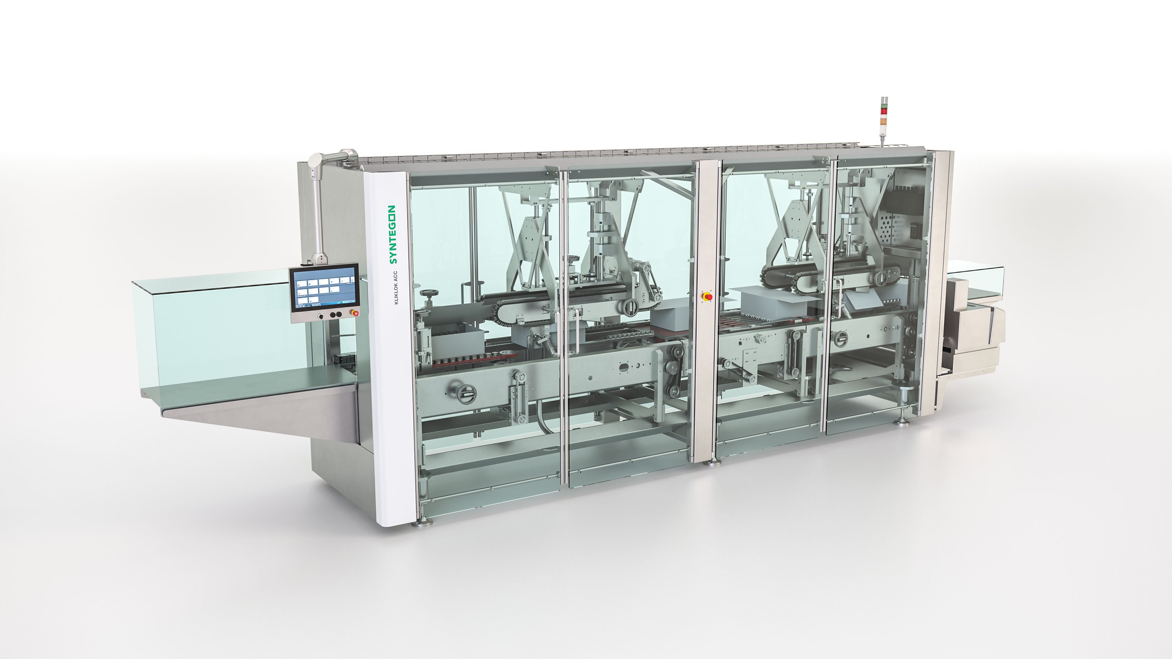 With the Kliklok ACC, Syntegon is presenting for the first time in Europe at FACHPACK the carton closer made for companies that rely on speed and flexibility for efficient and reliable packaging processes.&nbsp;